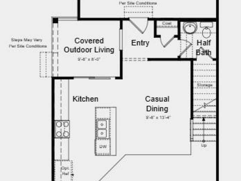 525 Silver Star Boulevard, Indian Trail, NC 28079.  MLS# CAR4411985, YatesRealty ID 41834. Floor 1 - Additional Highlights Include: Laminate flooring at great room, range package, trash roll out, and quick tread on stairs