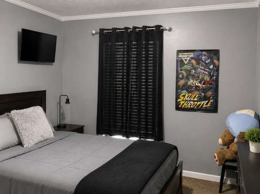534 Browns Hill Road, Locust, NC 28097.  MLS# CAR4410937, YatesRealty ID 41835. Secondary Bedroom