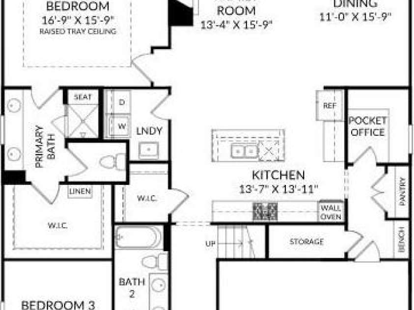 1004 Garfield Road, Sherrills Ford, NC 28673.  MLS# CAR4412011, YatesRealty ID 41839. Main Level