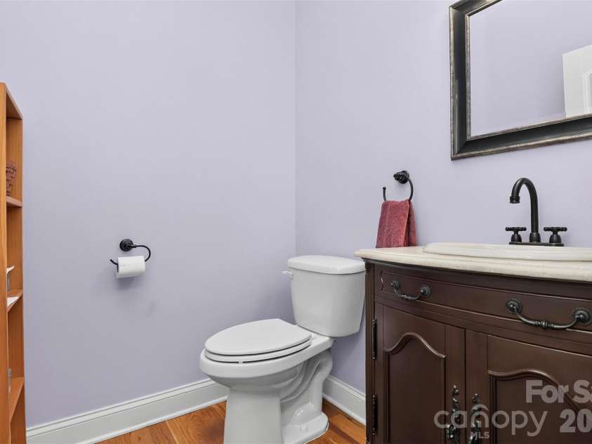 154 Ramano Drive, Iron Station, NC 28080.  MLS# CAR4411067, YatesRealty ID 41853. Guest Half Bath