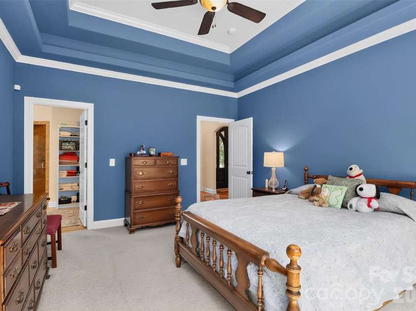 154 Ramano Drive, Iron Station, NC 28080.  MLS# CAR4411067, YatesRealty ID 41853. Primary Bedroom