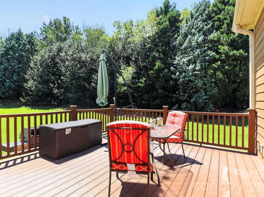 154 Ramano Drive, Iron Station, NC 28080.  MLS# CAR4411067, YatesRealty ID 41853. Trex Deck