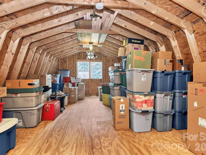 154 Ramano Drive, Iron Station, NC 28080.  MLS# CAR4411067, YatesRealty ID 41853. Upstairs in Barn