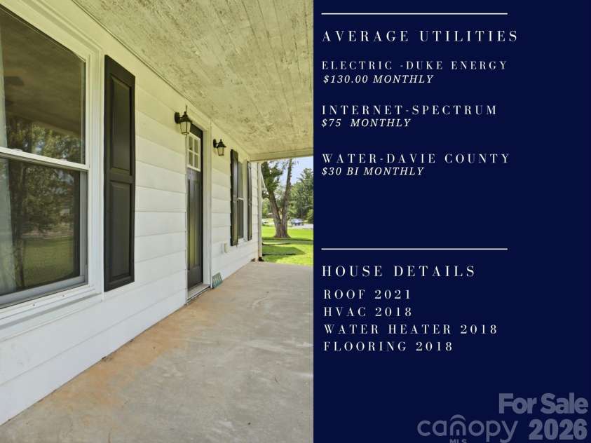 3060 US Highway 64 Highway, Mocksville, NC 27028.  MLS# CAR4411577, YatesRealty ID 41854. 