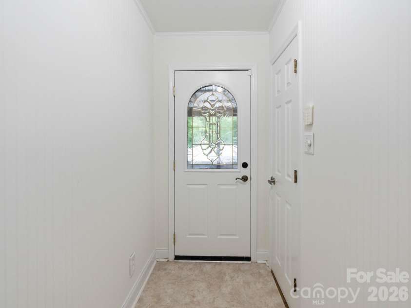 110 Sawtooth Lane, Stanley, NC 28164.  MLS# CAR4409490, YatesRealty ID 41865. Back door leading out to the large back deck