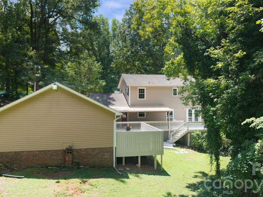 110 Sawtooth Lane, Stanley, NC 28164.  MLS# CAR4409490, YatesRealty ID 41865. Back evaluation of the detached garage