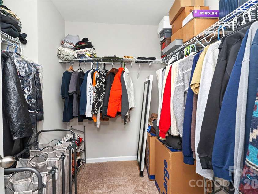 12720 Franklin Square Road, Charlotte, NC 28213.  MLS# CAR4407399, YatesRealty ID 41869. Owners closet