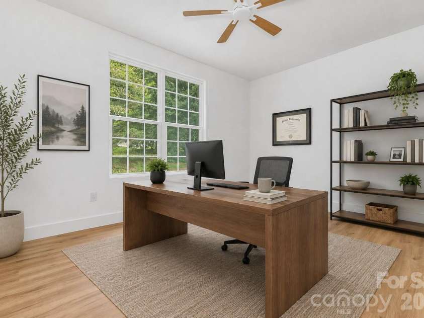 19 Green Valley Road, Asheville, NC 28806.  MLS# CAR4411506, YatesRealty ID 41881. Virtually Staged