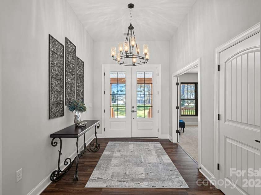 106 Beachview Drive, Mooresville, NC 28117.  MLS# CAR4228983, YatesRealty ID 4189. Beautiful foyer with office/flex room and a coat closet