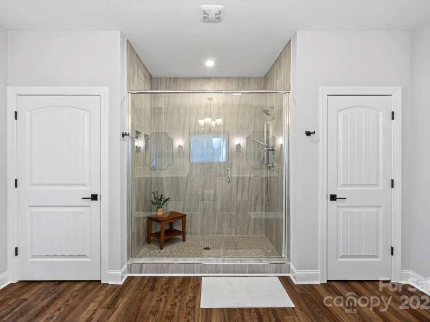 106 Beachview Drive, Mooresville, NC 28117.  MLS# CAR4228983, YatesRealty ID 4189. Oversized Primary Shower
