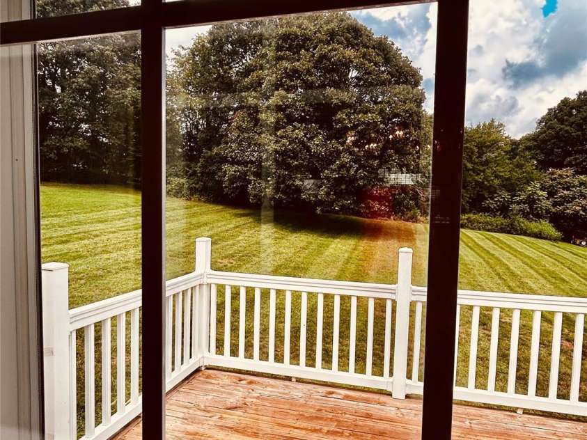253 Stable Brook Lane, Taylorsville, NC 28681.  MLS# CAR4411348, YatesRealty ID 41892. View from dining area