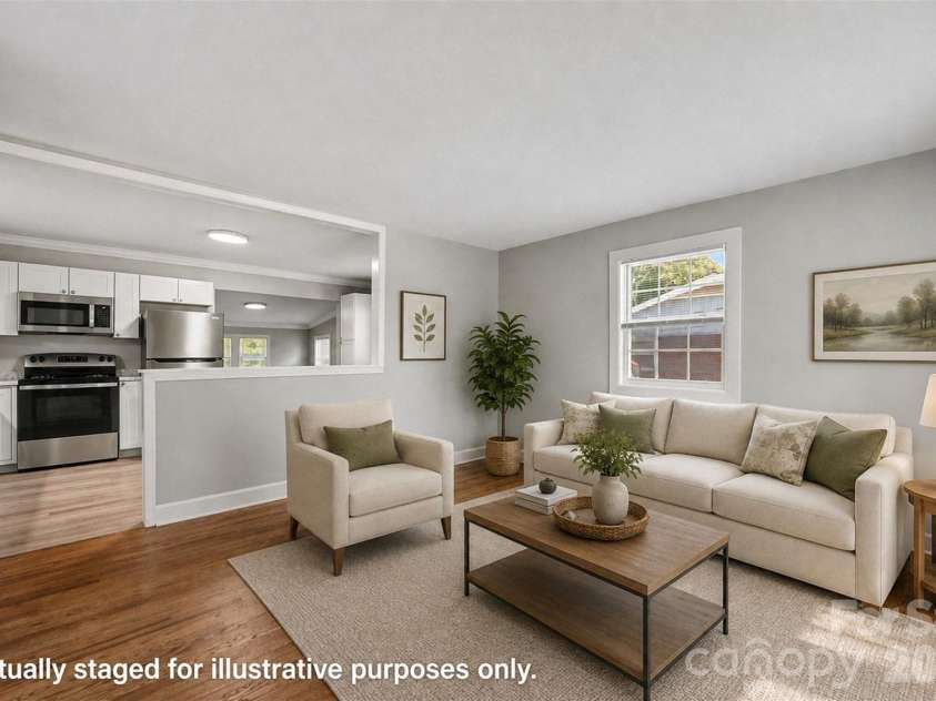 4421 Knollcrest Drive, Charlotte, NC 28208.  MLS# CAR4409172, YatesRealty ID 41894. 