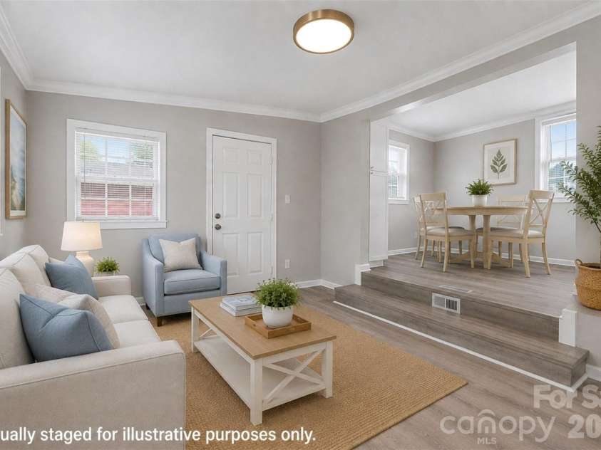4421 Knollcrest Drive, Charlotte, NC 28208.  MLS# CAR4409172, YatesRealty ID 41894. 