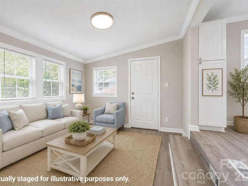 4421 Knollcrest Drive, Charlotte, NC 28208.  MLS# CAR4409172, YatesRealty ID 41894. 