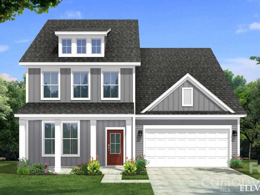 136 Worrells River Road, Belmont, NC 28012.  MLS# CAR4401766, YatesRealty ID 41909. Artist's rendering- not actual home-representative only