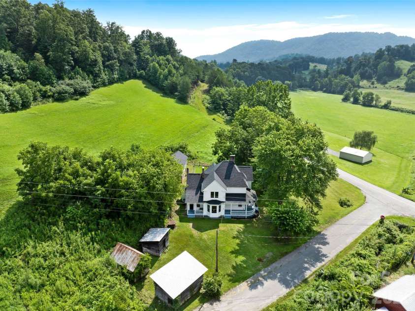 5 Clarks Cove Road, Leicester, NC 28748.  MLS# CAR4411750, YatesRealty ID 41911. Additional acreage avaialable