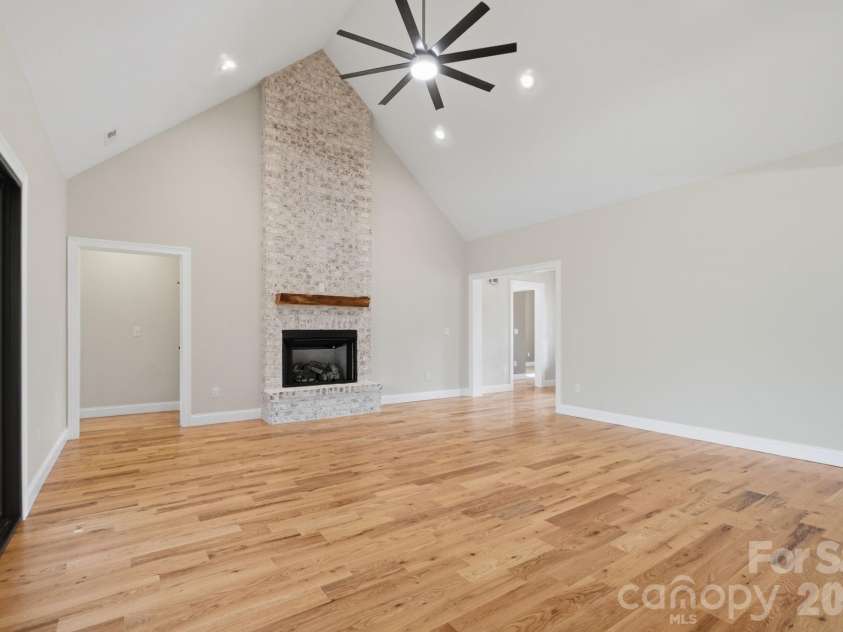 5529 Paddock Way, Granite Falls, NC 28630.  MLS# CAR4404325, YatesRealty ID 41913. Gas Fireplace