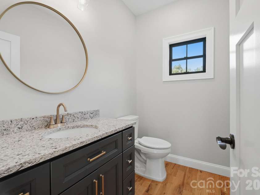 5529 Paddock Way, Granite Falls, NC 28630.  MLS# CAR4404325, YatesRealty ID 41913. Half Bath