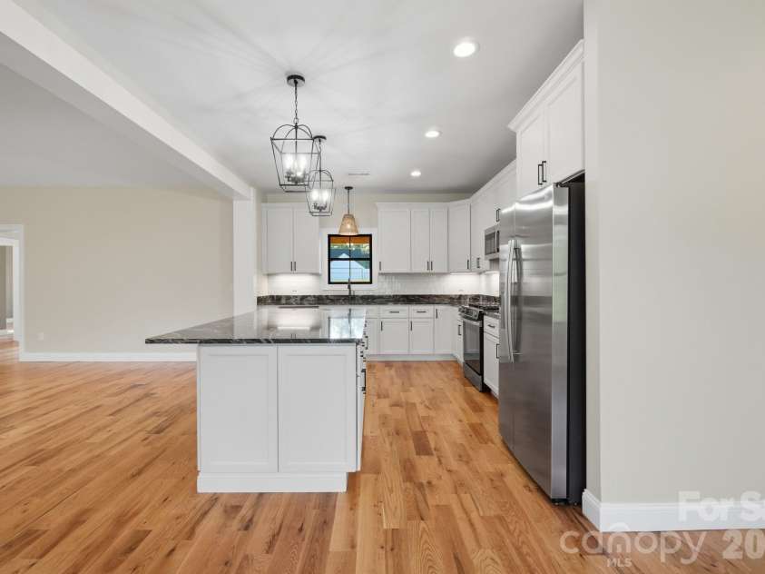 5529 Paddock Way, Granite Falls, NC 28630.  MLS# CAR4404325, YatesRealty ID 41913. Hardwood Floors