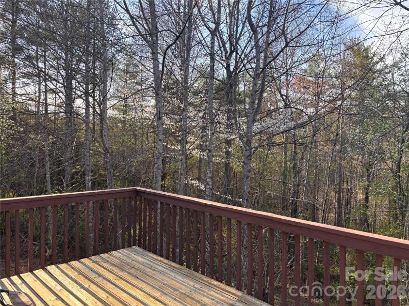 5164 Ralph Winchester Road, Lenoir, NC 28645.  MLS# CAR4346503, YatesRealty ID 41920. Back deck view