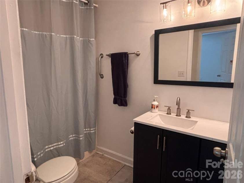 5164 Ralph Winchester Road, Lenoir, NC 28645.  MLS# CAR4346503, YatesRealty ID 41920. Hall bathroom