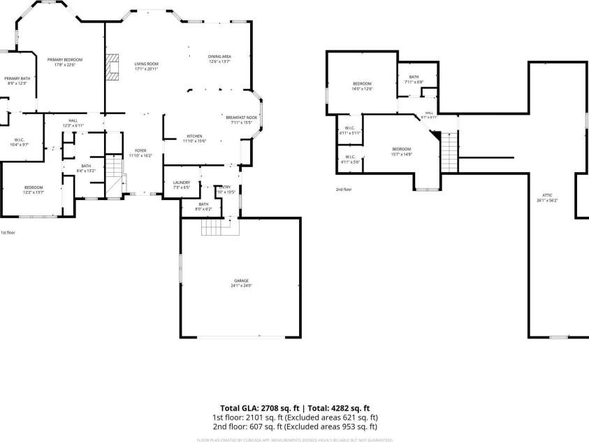 6303 Pointe Lane, Rocky Mount, NC 27803.  MLS# CAR4410505, YatesRealty ID 41934. Bedroom/Bonus - upstairs
