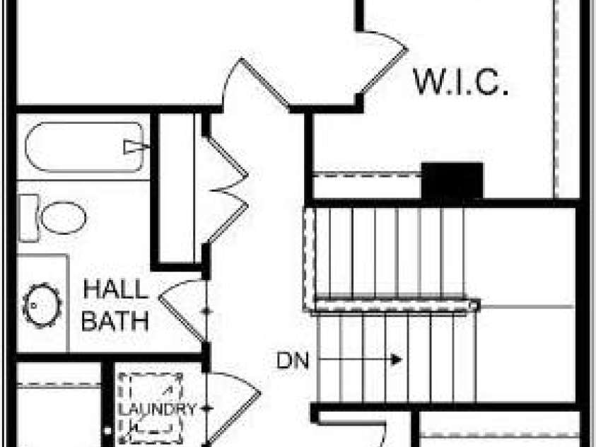 1103 Mossy Glade Road, Indian Trail, NC 28079.  MLS# CAR4407384, YatesRealty ID 41938. Upper Level