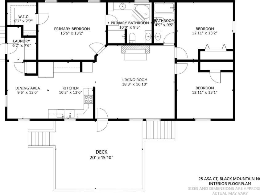 25 Asa Court, Black Mountain, NC 28711.  MLS# CAR4411085, YatesRealty ID 41943. 