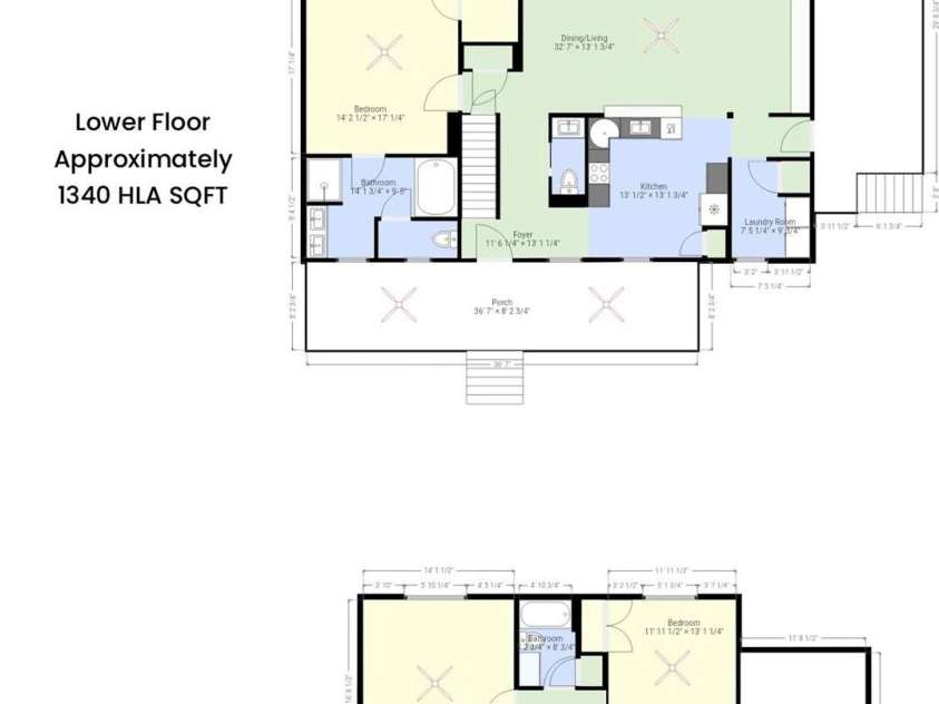 160 Ridge View Drive, Clyde, NC 28721.  MLS# CAR4411209, YatesRealty ID 41946. Floor plan