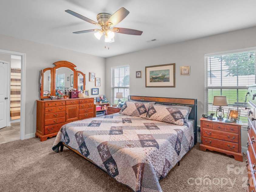 3301 Silver Fox Circle, Lancaster, SC 29720.  MLS# CAR4410414, YatesRealty ID 41970. Main Bedroom