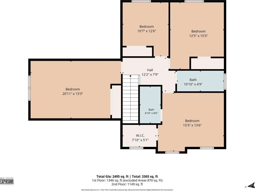 1981 Ripplerock Road, Fort Mill, SC 29715.  MLS# CAR4410148, YatesRealty ID 41974. Second floor