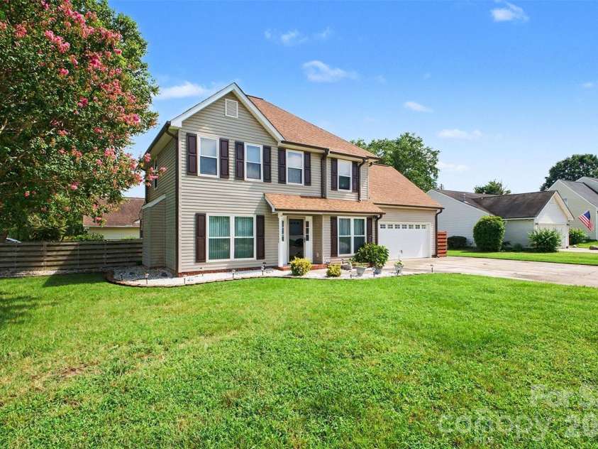4828 Asherton Place, Concord, NC 28027.  MLS# CAR4411724, YatesRealty ID 41978. Home on Corner Lot