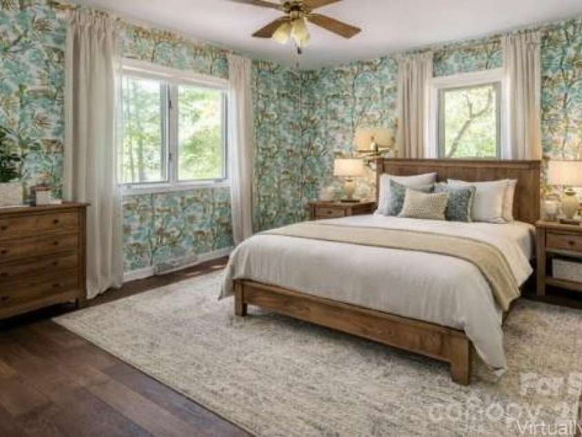 427 Shadowwood Drive, Leicester, NC 28748.  MLS# CAR4292617, YatesRealty ID 4199. Virtually Staged