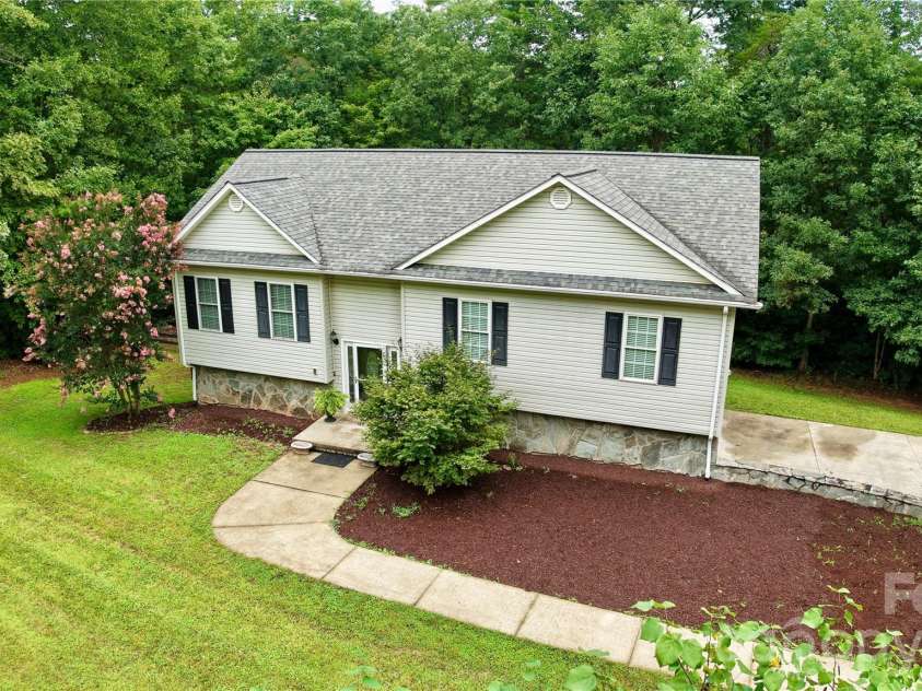 2031 Cam Drive, Morganton, NC 28655.  MLS# CAR4412251, YatesRealty ID 41990. Large yard and trees