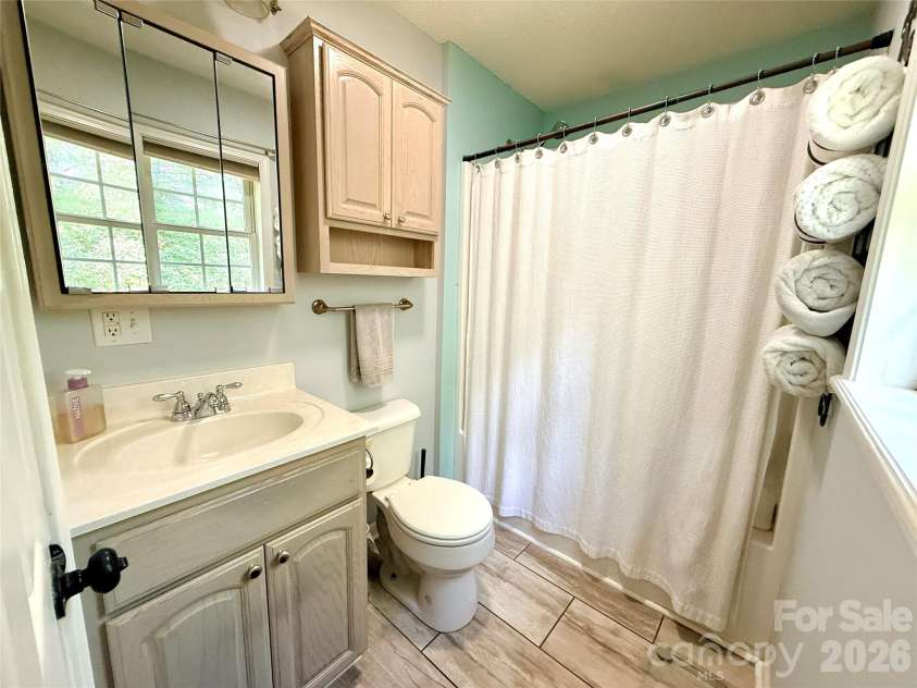 2031 Cam Drive, Morganton, NC 28655.  MLS# CAR4412251, YatesRealty ID 41990. Main Bathroom w/ Window