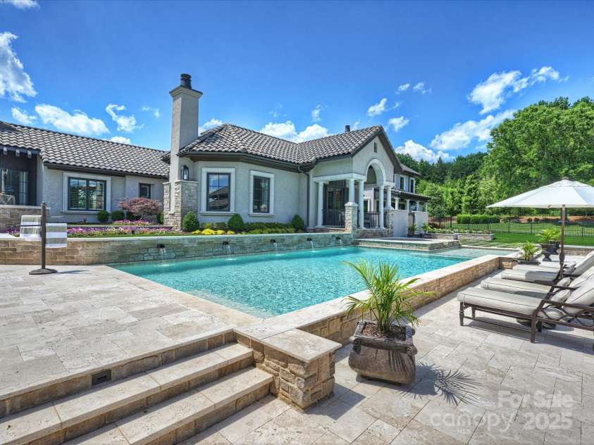 18308 Shearer Road, Davidson, NC 28036.  MLS# CAR4289423, YatesRealty ID 42. Backyard Private Oasis