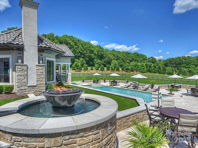 18308 Shearer Road, Davidson, NC 28036.  MLS# CAR4289423, YatesRealty ID 42. Backyard Private Oasis