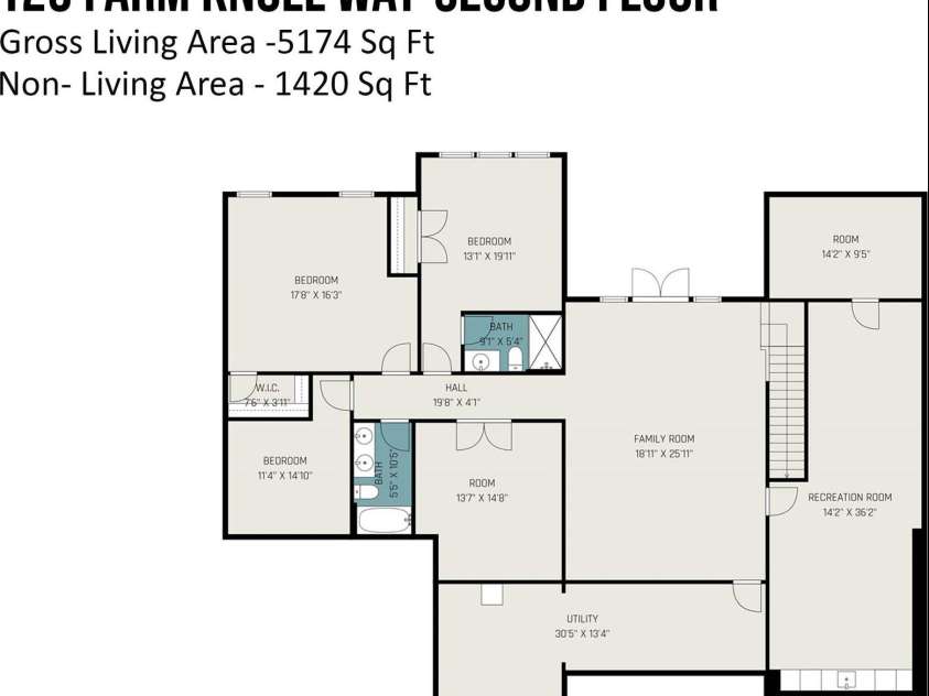 123 Farm Knoll Way, Mooresville, NC 28117.  MLS# CAR4412327, YatesRealty ID 42002. 