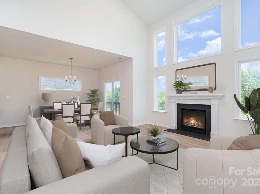 18019 Wilbanks Drive, Charlotte, NC 28278.  MLS# CAR4267851, YatesRealty ID 4201. Great Room 