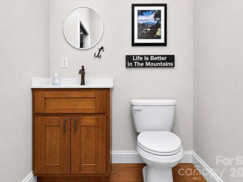 199 Atkins Loop, Lake Junaluska, NC 28745.  MLS# CAR4411136, YatesRealty ID 42010. Half bath/laundry