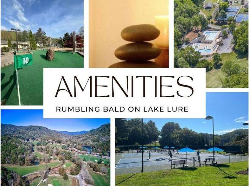 193 Downing Place, Lake Lure, NC 28746.  MLS# CAR4280208, YatesRealty ID 4203. This home is part of the Rumbling Bald on Lake Lure POA in Apple Valley. Amenities include 24/7 Security, Wellness Center, Full-Service Salon and Spa, Tennis & Pickleball Courts, Sports Courts, 2 Championship Mountain Gol