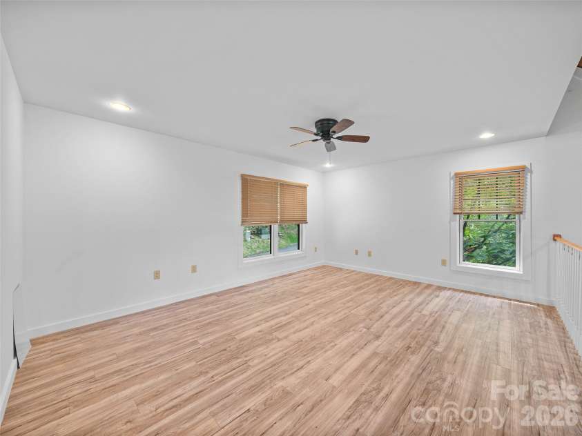 140 Falls Crossing Road, Burnsville, NC 28714.  MLS# CAR4393426, YatesRealty ID 42055. LOFT-OPPOSITE VIEW