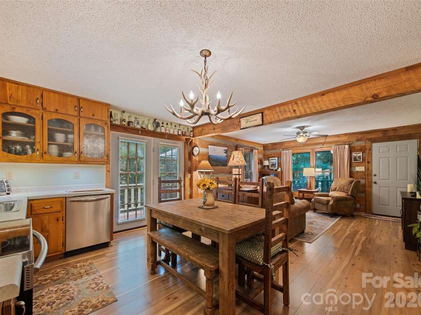 294 Laurel Branch Road, Maggie Valley, NC 28751.  MLS# CAR4411437, YatesRealty ID 42056. Cozy living space