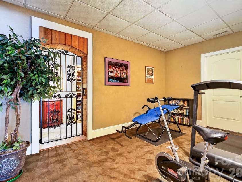 222 April Road, Troutman, NC 28166.  MLS# CAR4407181, YatesRealty ID 42082. Exercise room