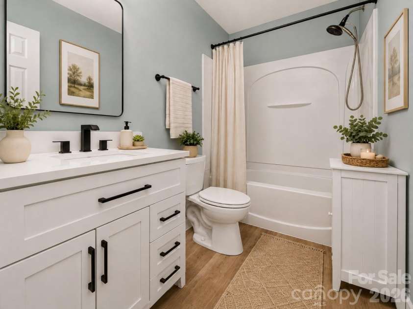 10866 Holly Ridge Boulevard, Charlotte, NC 28216.  MLS# CAR4401708, YatesRealty ID 42090. Virtually Staged