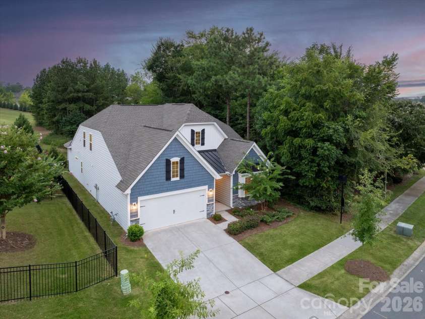 14016 Southbridge Forest Drive, Charlotte, NC 28273.  MLS# CAR4404050, YatesRealty ID 42102. Ariel View