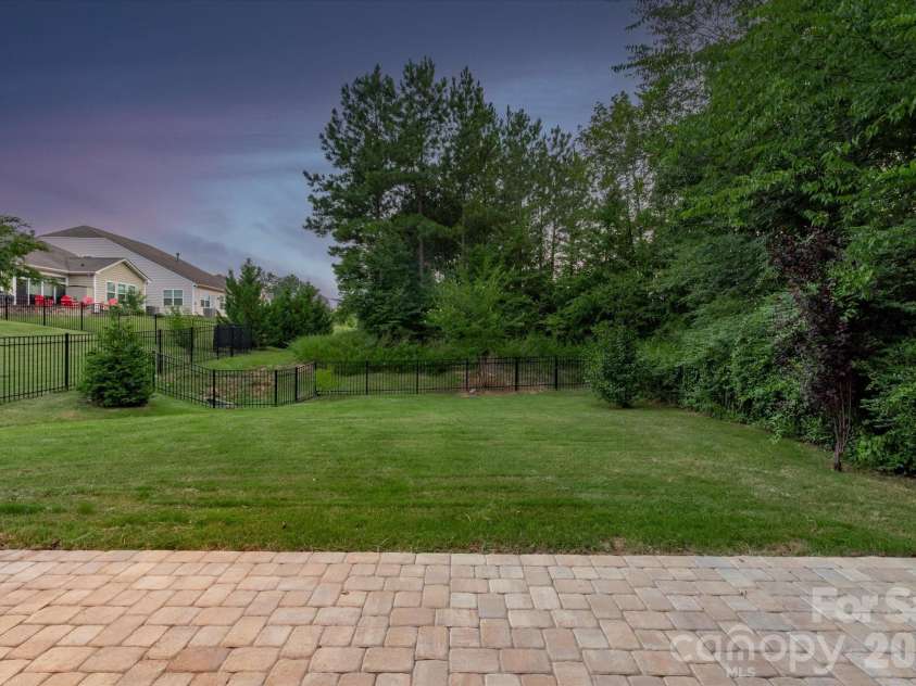 14016 Southbridge Forest Drive, Charlotte, NC 28273.  MLS# CAR4404050, YatesRealty ID 42102. Back Yard Views