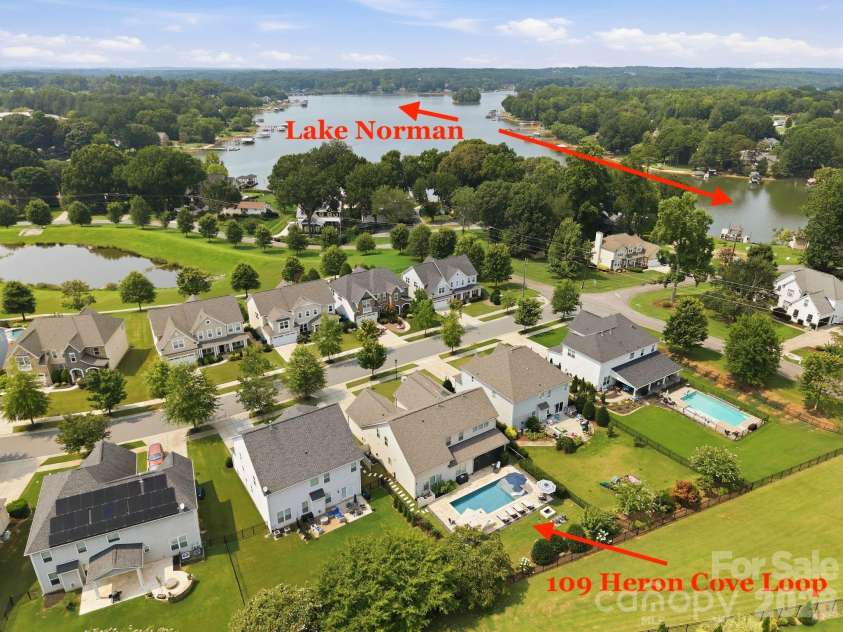 109 Heron Cove Loop, Mooresville, NC 28117.  MLS# CAR4406863, YatesRealty ID 42104. 