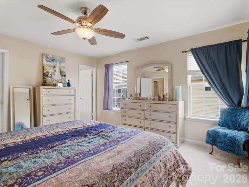 209 Tail Race Lane, Fort Mill, SC 29715.  MLS# CAR4408718, YatesRealty ID 42106. Primary Bedroom