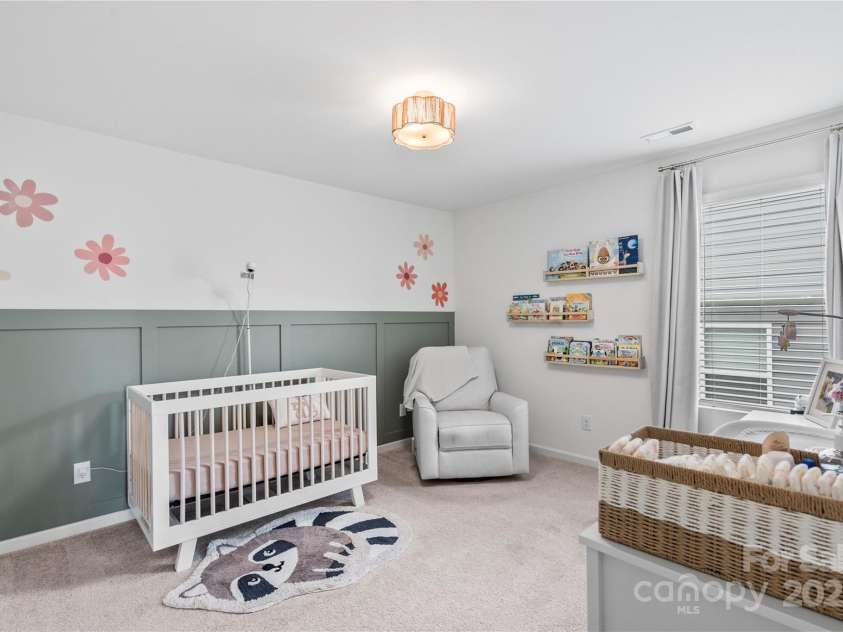 5104 Thomasville Drive, Belmont, NC 28012.  MLS# CAR4242636, YatesRealty ID 4211. Bedroom 3 used currently as nursery